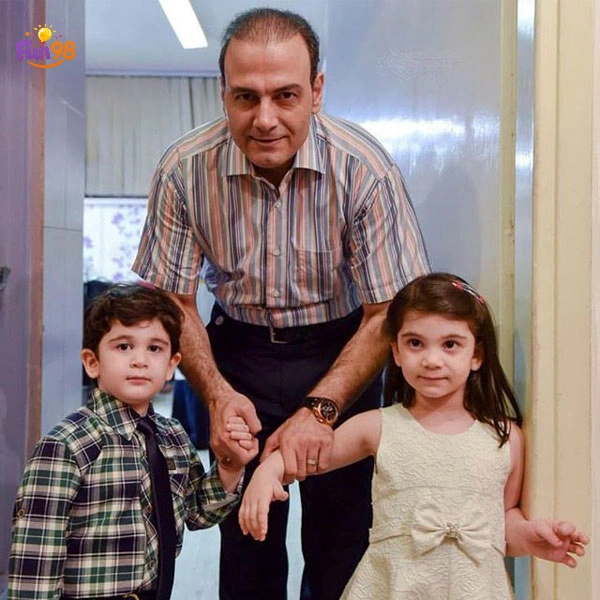 علیرضا قربانی و فرزندانش