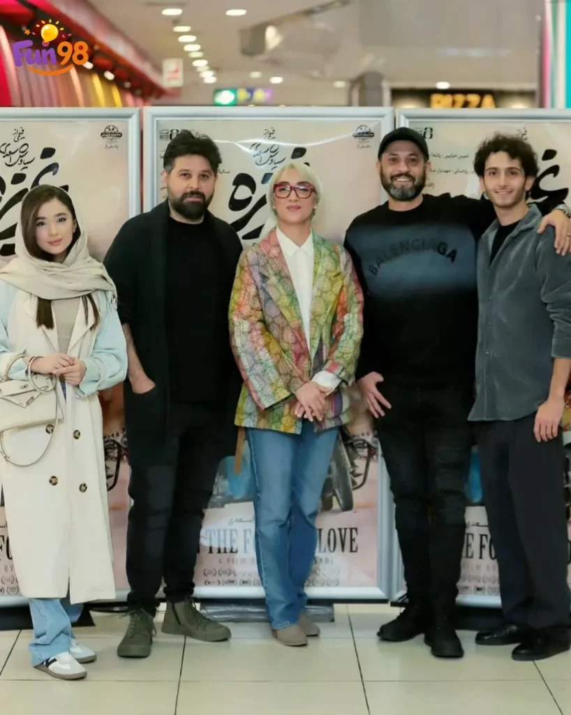 ساینا روحانی در یک مراسم سینمایی