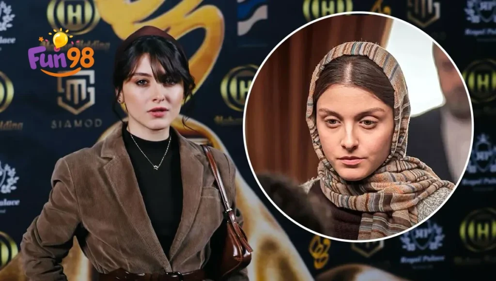 فاطمه مسعودی&zwnj;فر بر فرش قرمز حافظ؛ استایل پاییزی ستاره &laquo;زخم کاری&raquo;